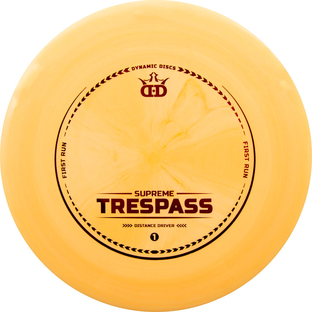 Supreme Trespass First Run