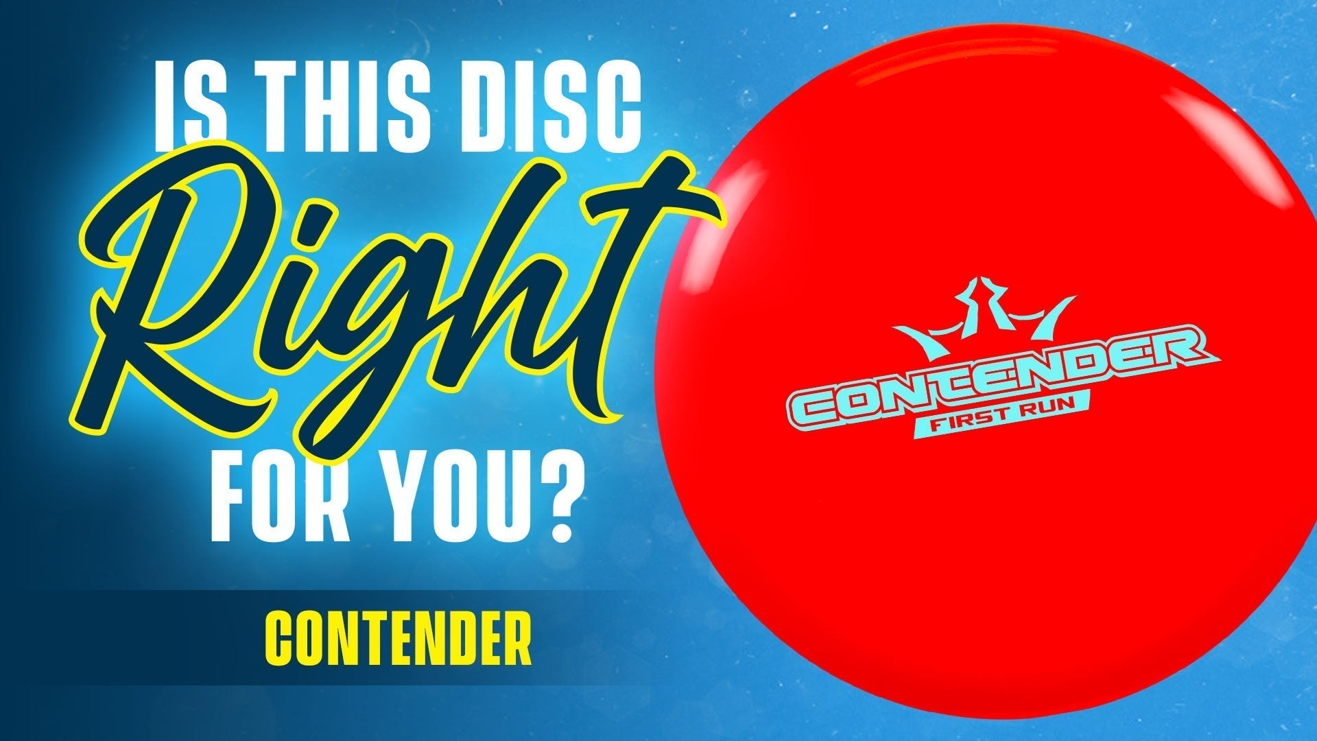 The Dynamic Discs Contender: A Fairway Driver Built for Glide